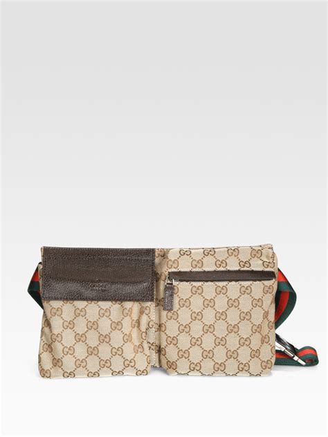 gucci fanny pack saks|authentic Gucci fanny pack.